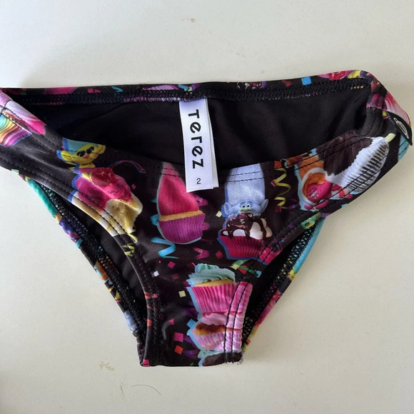 - New Zara Terez swim bottoms only trolls 2T - Picture 1 of 1